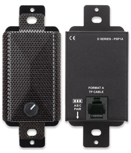 RDL DB-PSP1A LOUDSPEAKER  Active, 2W, local volume control, Format-A, black