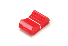 PENNY AND GILES PG16 BOUTON DE POTENTIOMETRE larg.16mm, pour bras 18, 6x1, 7mm, rouge