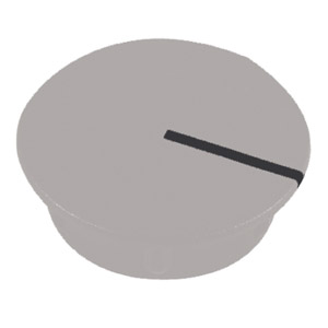 SIFAM C151 CAPUCHON pour S150, S151, K150, W151, ligne blanche, gris