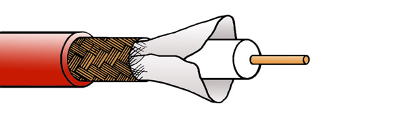 BELDEN 1505A CABLE rouge