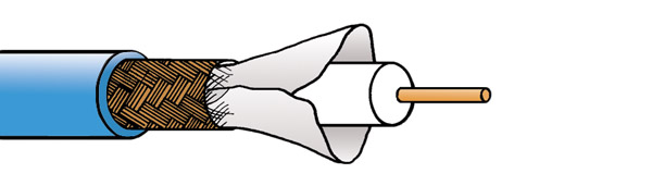 BELDEN 1505ANH CABLE Dca (s1 d1 a1), bleu