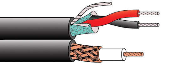 BELDEN 9265 CABLE noir