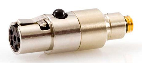 DPA DAD9056 ADAPTER MicroLock to TA-5F Switchcraft connector, for Lectrosonics LM/SM/UM