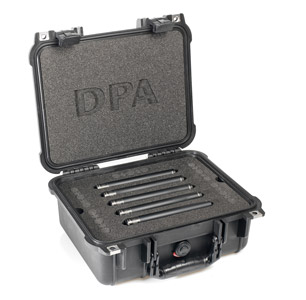 DPA 5015A KIT MICRO Surround, 5x 4015A, avec malette Peli