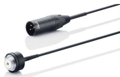 DPA MMP-ER MICROPHONE PREAMP Active cable, 3-pin XLR termination, rear entry, 3m