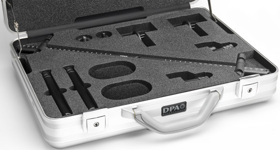 DPA 3511A MICROPHONE Stereo pair kit, with 2x 4011A and accessories