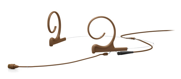 DPA 4266 CORE+ MICRO tour de tête, omni, perchette 90mm, marron (indiquer le connecteur)