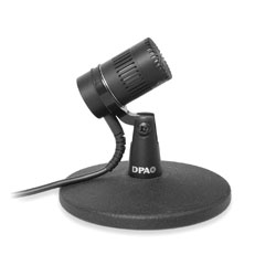 DPA 4018 MICROPHONE à poser, supercardioïde, perchette 5cm, XLR, noir