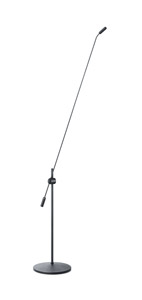 DPA 4098 CORE MICROPHONE SUR PIED supercardioïde, perche 122cm, un micro, XLR, noir