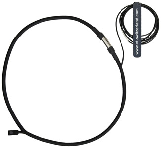 VOICE TECHNOLOGIES VT500WA NECKLACE MICROPHONE Omni, waterproof, reinforced cable, black