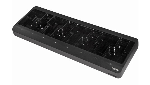 SHURE SBC840-UK DOCK CHARGEUR DE BATTERIES pour 8x ADX1/ADX2/ADX2FD, adaptateur secteur