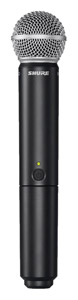 SHURE BLX2/SM58 EMETTEUR SANS FIL à main, capsule SM58, 606-630MHz (K3E)