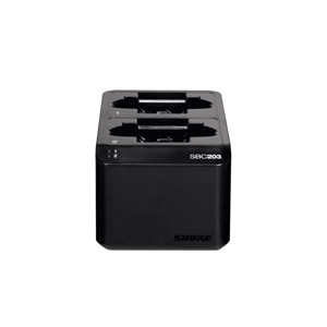 SHURE SBC203 B STATION DE CHARGE pour 2x SB903/SLXD1/SLXD2