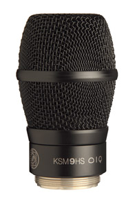 SHURE RPW186 RADIOMIC CARTRIDGE KSM9HS, condenser, hypercardioid/subcardioid, black