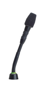 SHURE MX405LP/S MICRO COL DE CYGNE 12.5cm, supercardioïde, sans préampli, bague LED bicolore