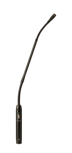 SHURE MX412S/S MICRO COL DE CYGNE 30.5cm, supercardioïde, base préampli., sourdine, LED