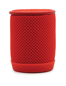 BUBBLEBEE SPACER BUBBLE XS BONNETTE avec Long-Haired Spacer Cover, rouge