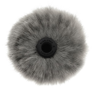 BUBBLEBEE WINDBUBBLE PRO EXTREME BONNETTE Medium, pour micro-cravate 6-8mm, gris