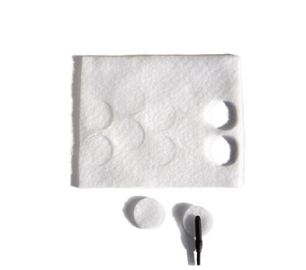 RYCOTE 065106 UNDERCOVERS FIXES MICRO Stickies et Undercovers tissus, blanc, 1 pack de 100+100