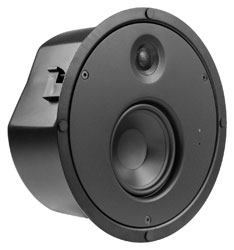GENELEC 4435A SMART IP ENCEINTE plafond, encastré, 50/50W, compatible Dante/AES67, carré, blanc