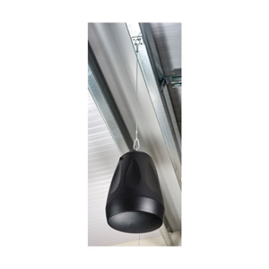 CLOUD CVS-P62TB ENCEINTE DE PLAFOND suspendue, 6.5", 40W/8ohm, réglage 100V/75V/25V ligne, noir