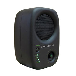 GLENSOUND DIVINE HAUT-PARLEUR connexion Dante/AES67, PoE, Classe D, 10W, noir