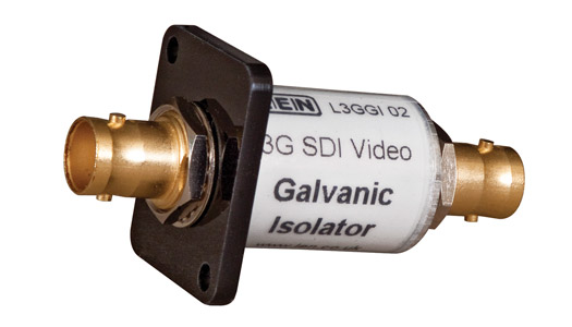 LEN L3GGI02 ISOLATION VIDEO vidéo galvanic et à la terre, fixation à bride, 3G HD SDI
