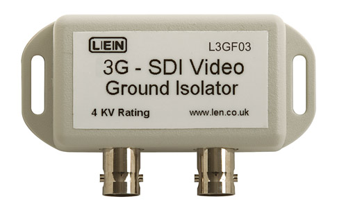 LEN L3GF03 ISOLATION VIDEO vidéo galvanic et à la terre, 3G SDI, haute tension, médical