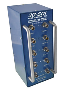 ALLEN AVIONICS 3G-SDI-5 VIDEO GROUND LOOP HUM ELIMINATOR 3G-SDI, 3G, 5 channel