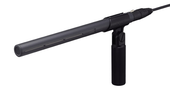 SONY ECM-678 MICRO canon court, ENG, caméra, 48V