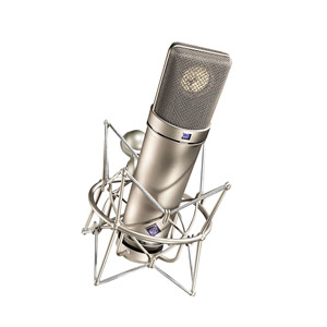 NEUMANN U 87 AI MICROPHONE KIT STUDIO avec suspension EA 87, nickel
