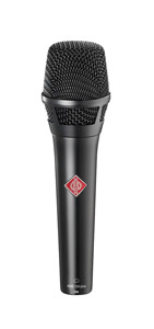 NEUMANN KMS 104 PLUS BK MICROPHONE CHANT à main, condens, cardioïde, filtre passe-haut étendu, noir