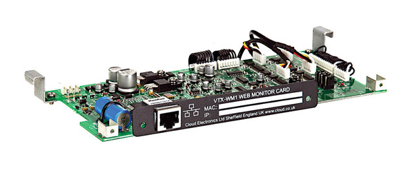 CLOUD VTX-WM1 INTERFACE DE CONTROLE WEB pour amplis de puiss. VTX, diagnostiques, envois par e-mail