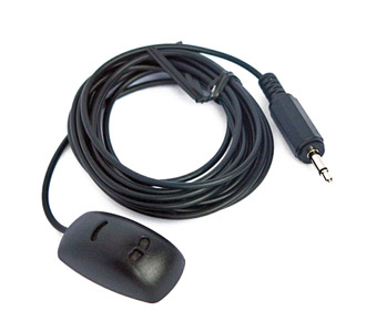 AMPETRONIC Q400 MICROPHONE DE SURFACE électret, hypercardioïde, jack mono 3.5mm, noir