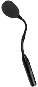 SONIFEX CM-GM2 MICROPHONE Gooseneck, condenser, red LED ring, 30cm