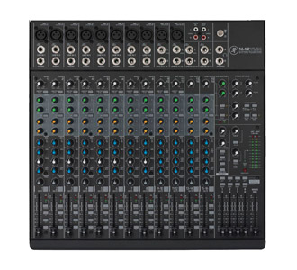 MACKIE 1642VLZ4 MIXEUR 16 canaux, 10x micro/ligne mono, 2x entrée stéréo