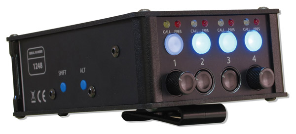 GLENSOUND BEATRICE B4+ INTERCOM AUDIO de poche, Dante Broadway, 4 canaux, connecteur XLR4M