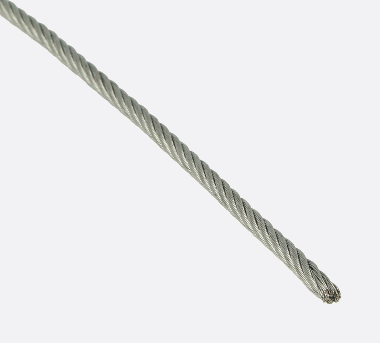 DOUGHTY T40100 CABLE GALVANISE 4mm, argent
