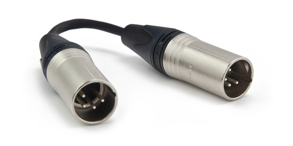 Adaptateur 4,4 Mm Vers XLR 4 Broches Fosi Audio – Pour Casque Planar I5, Broches Dorées, Transmission Symétrique