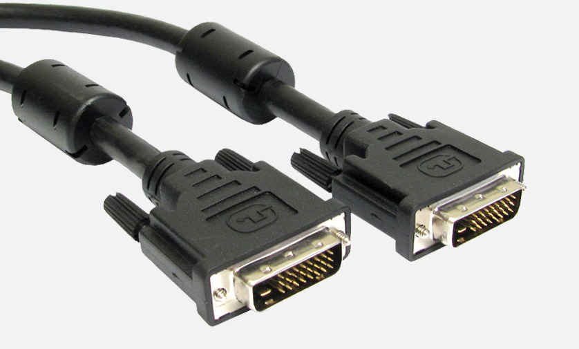 Noir B Blesiya Câble DVI vers DVI/DVI Plaqué Or Dual Link 24 15m 1 Câble de Connecteur/Moniteur 
