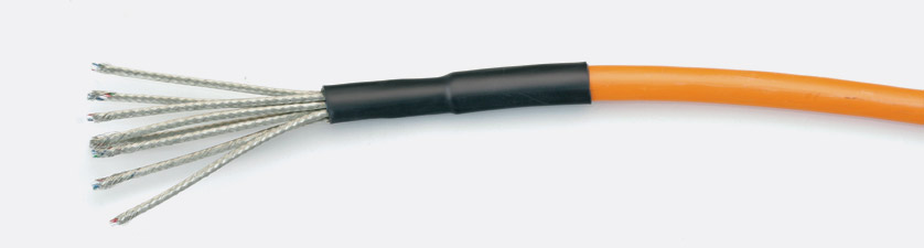 Cikuso Tube thermoretractable noir Enveloppe de tube de gaine thermoretractable pour cable/fil electrique de voiture 6MM,2M 
