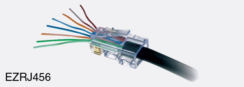 Connecteur UTP Cat.6 RJ45 mâle avec sertissage automatique - Cablematic