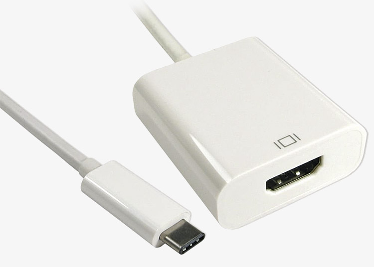 Adaptateur [USB C Mâle] ->[HDMI Femelle] 