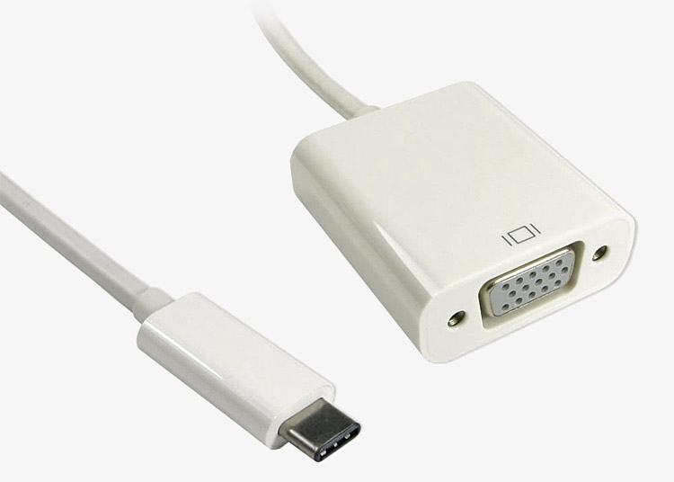 ADAPTATEUR USB Type C mâle - VGA femelle, 15cm