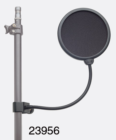 Support pour microphone sur pied Diamètre max 40 mm Noir