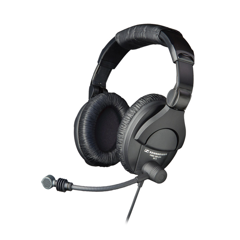 Casque De Diffusion Sennheiser HMD 300 Pro - Avec Micro Supercardioïde Et écouteurs Circumauraux - Pour Studio Et Communication Professionnelle