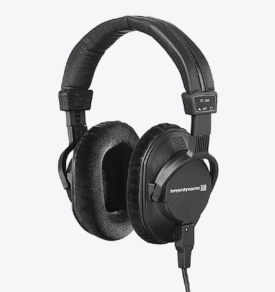 BEYERDYNAMIC DT 250 CASQUE 80 ohms, fermé, cordon spiralé