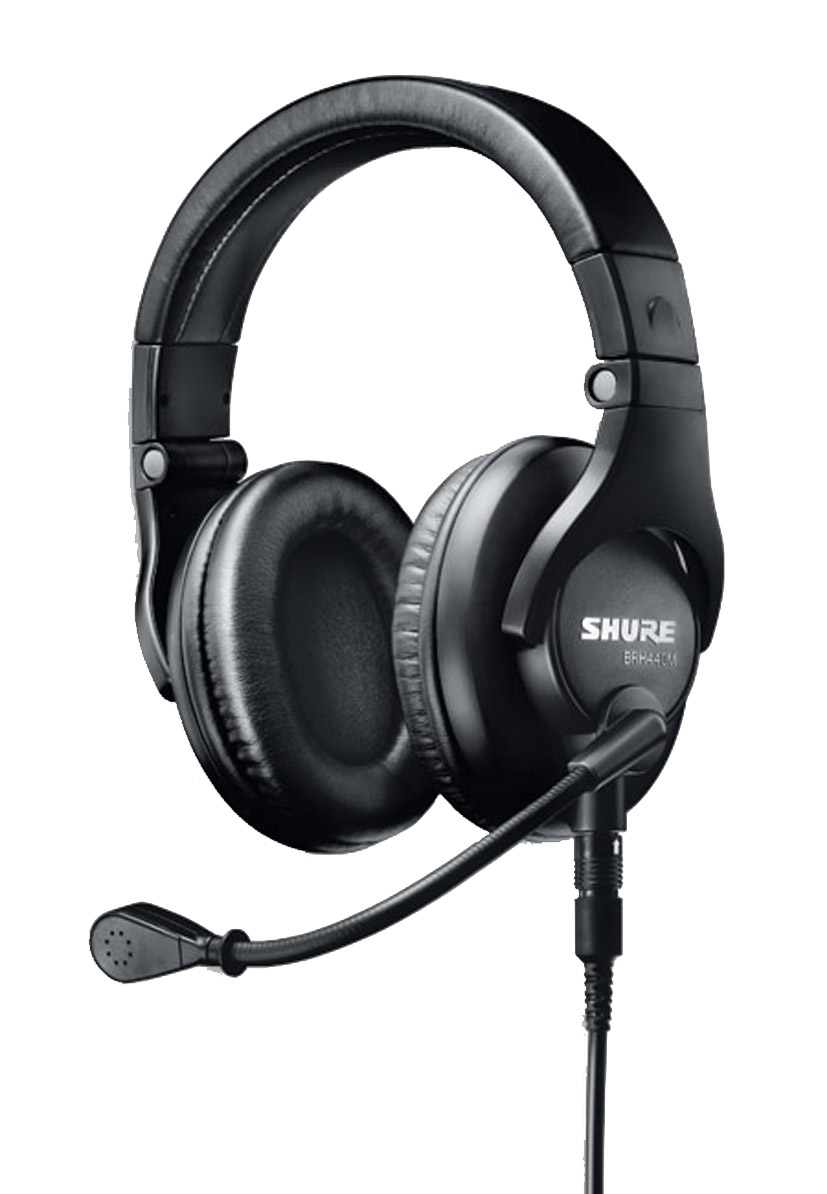 SHURE BRH440M MICRO-CASQUE stéréo, 300 ohms, micro dynam.200 ohm