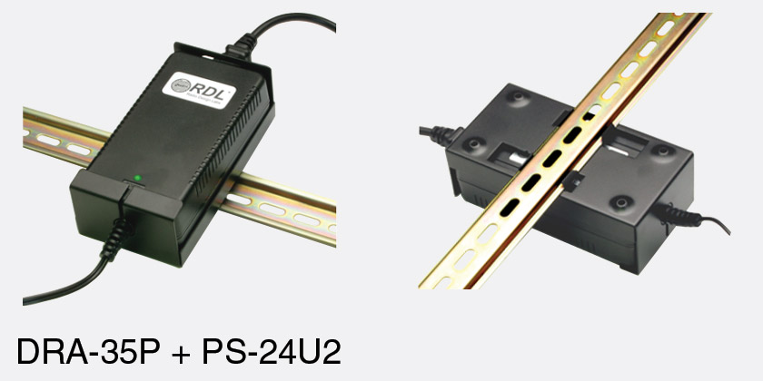 RDL EZ-MPA2 PRE-AMPLI MICRO 2x entrée XLR, 2x sortie RCA, avec compresseur,  adapt.secteur