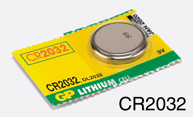 Pile bouton CR2032 Lithium GP